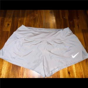 Womens Grey Nike Dri-Fit Shorts